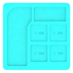 RF4 RF-PO20 Universal Multi-Size High-Temperature Resistant Heat Insulating Tin Plated Silicone Pad