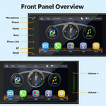 7 inch Full Touch Car MP5 Player Wireless Central Control Smart Screen for Toyota Corolla, Full Touch