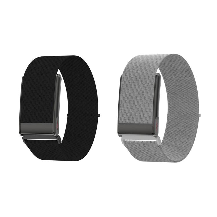 E910 Screenless ECG Fitness Tracker Health Band, Support Heart Rate Monitoring / Menstrual Period Reminder / Stress Monitoring, Dual Straps