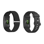 HT51 Screenless Fitness Tracker Band, Support Heart Rate / Sleep Monitoring, Dual Straps