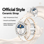 xDfind True Ceramic Stainless Steel Watch Band, For Huawei Watch GT 7 41mm / GT 6 41mm