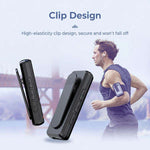 C23 Portable Clip-on Mini Bluetooth Radio MP3 Player with 3.5mm Earphone