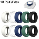 XDcase 10 PCS/Pack For Oura Ring 5 Silicone Protective Case, S 6-9, M 10-13