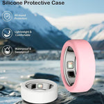 XDcase 10 PCS/Pack Silicone Protective Case for Oura Ring 4 / Gen3 / Galaxy Ring / Ultrahuman Ring AIR, S 6-9, M 10-13