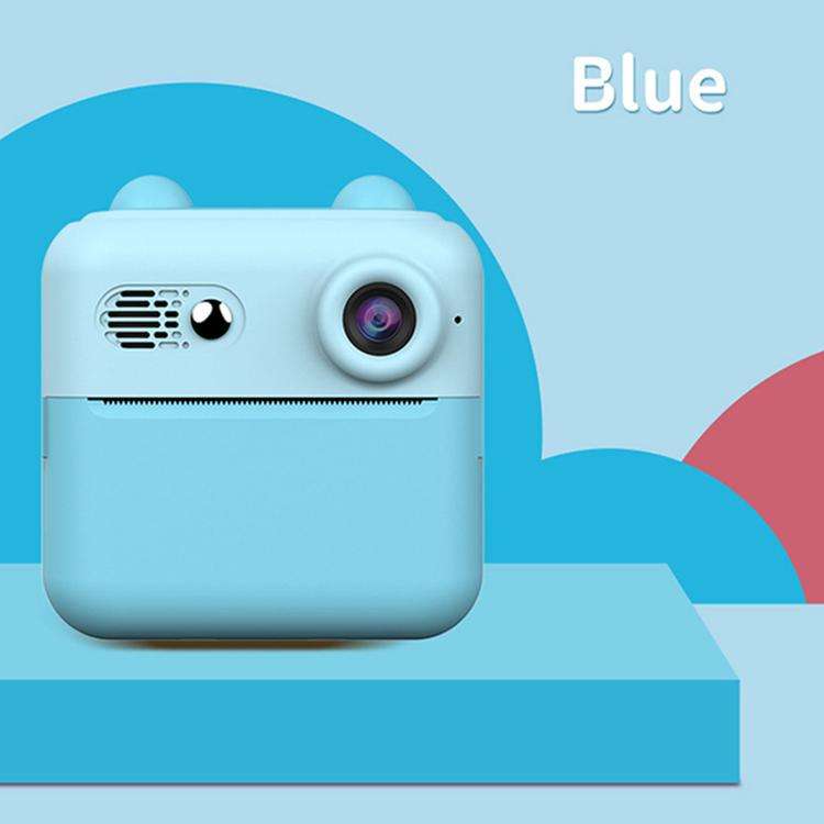 A22 2.4 inch HD IPS Screen Kids Instant Print Camera, Support Video Recording, Includes a roll of Photographic Paper