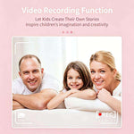 A22 2.4 inch HD IPS Screen Kids Instant Print Camera, Support Video Recording, Includes a roll of Photographic Paper