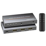 NK-HF3 1080P HDMI 2-In 1-Out Dual-View Splitter with Remote Control, Support PIP Function, 2-In 1-Out Dual-View Splitter