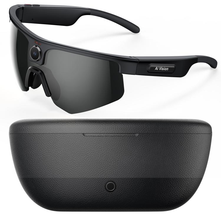 Q02 Ultra Cycling AI Smart Glasses with 8MP Camera, AI Translation, Video Recording, Voice Assistant, Ice Green Lens, Ice Purple Lens, Orange Lens, Gold Yellow Lens, Sunglasses Lens, Transparent Lens
