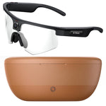 Q02 Ultra Cycling AI Smart Glasses with 8MP Camera, AI Translation, Video Recording, Voice Assistant, Ice Green Lens, Ice Purple Lens, Orange Lens, Gold Yellow Lens, Sunglasses Lens, Transparent Lens