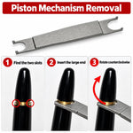 Piston Pens Specialized Piston Disassembly Wrench for Montblanc 146 / Majohn P136
