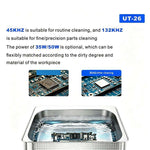 MIJING UT-26 0.8L Dual-Mode Ultrasonic Cleaning Master, EU Plug, US Plug