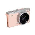 D72 4K Digital Camera with 180 Degree Flip Screen, 5MP Sensor, AF Auto Focus, 16X Digital Zoom and Flash
