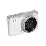 D72 4K Digital Camera with 180 Degree Flip Screen, 5MP Sensor, AF Auto Focus, 16X Digital Zoom and Flash