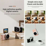 D72 4K Digital Camera with 180 Degree Flip Screen, 5MP Sensor, AF Auto Focus, 16X Digital Zoom and Flash