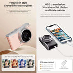 D72 4K Digital Camera with 180 Degree Flip Screen, 5MP Sensor, AF Auto Focus, 16X Digital Zoom and Flash