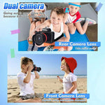 D31 Kids Digital SLR Camera with 12MP Pixels, 8X Optical Zoom, HD Video Recording