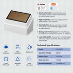 Compatible With ZigBee Tuya Smart Home Rain Sensor with App Remote Monitoring IPX4 Outdoor Light Sensor