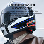 Q08-2X Motorcycle Helmet Wireless Walkie-Talkie Bluetooth Earphone, Hard Mic, Soft Mic, Hard + Soft Mic