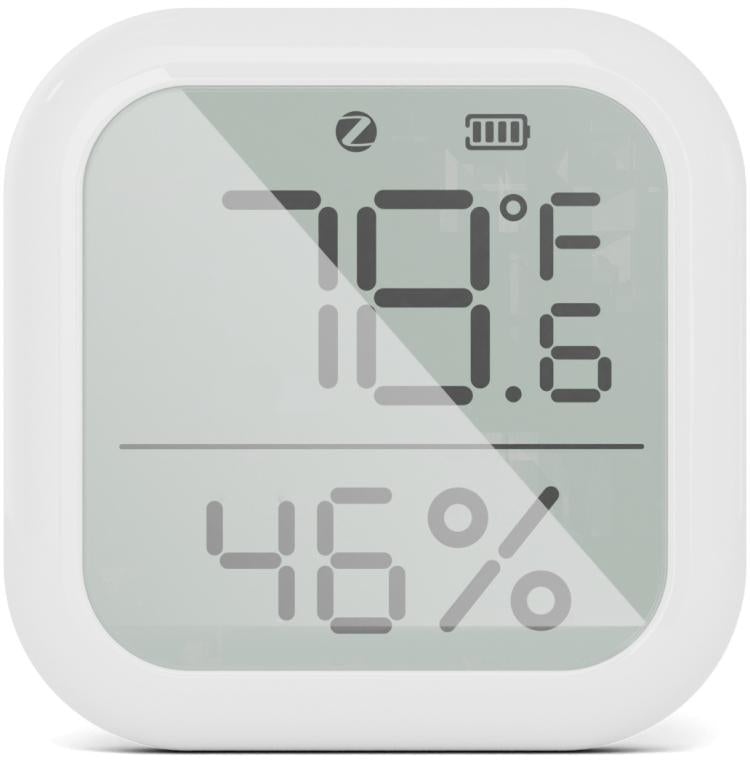 ZSS-KB-TH-LF-C Tuya Smart LCD Digital Display Temperature and Humidity Sensor Compatible with Zigbee