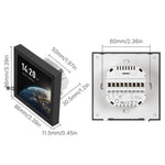 CCP-HT-GAC Tuya Smart Home Central Control Panel with Thermostat Function Compatible with ZigBee