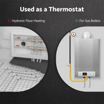 CCP-HT-GAC Tuya Smart Home Central Control Panel with Thermostat Function Compatible with ZigBee
