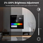 CCP-HT-GAC Tuya Smart Home Central Control Panel with Thermostat Function Compatible with ZigBee