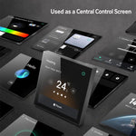 CCP-HT-GAC Tuya Smart Home Central Control Panel with Thermostat Function Compatible with ZigBee