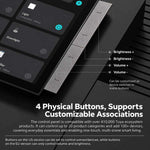 CCP-TY10 10 inch Touch Screen Tuya Smart Home Control Panel Compatible with ZigBee, EU Edition, US Edition
