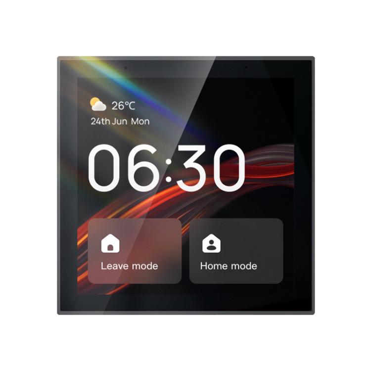 CCP-TY-EU-LN 4 inch Touch Screen Tuya Smart Voice Central Control Panel Compatible with ZigBee Gateway