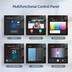 CCP-TY-EU-LN 4 inch Touch Screen Tuya Smart Voice Central Control Panel Compatible with ZigBee Gateway