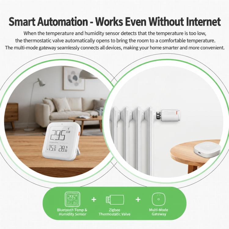 Tuya Smart Home Wireless Smart Gateway, Compatible with ZigBee, Compatible with ZigBee+Bluetooth