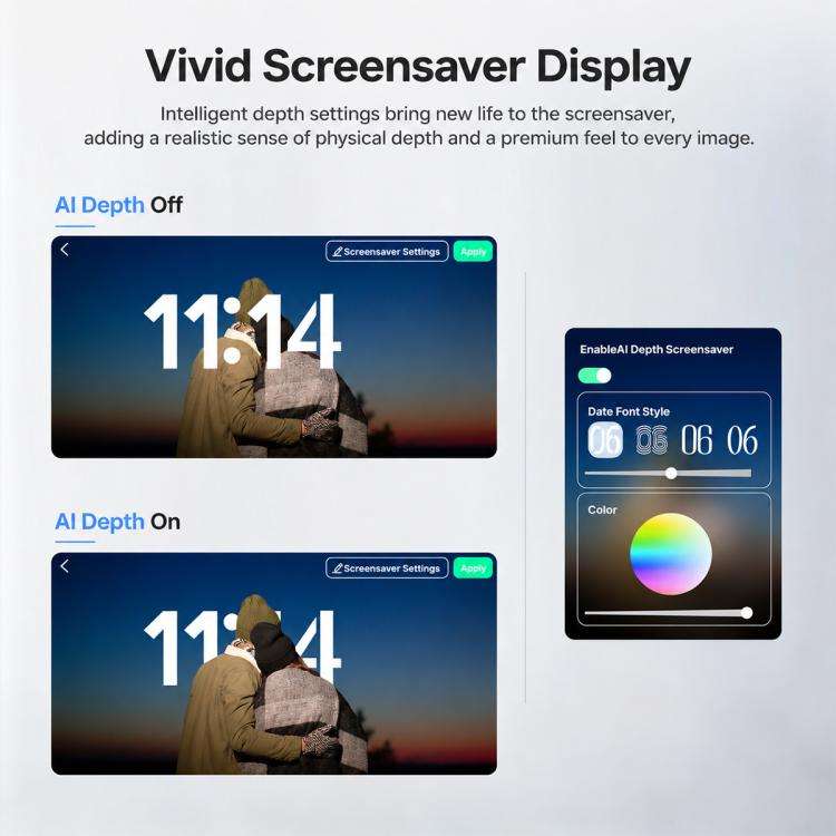 TPL05-T1 5 inch HD Display Tuya Smart Home AI Desktop Center Control Panel