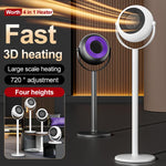 Home Use Heating Warmer Adjustable Electric Heater, EU Plug