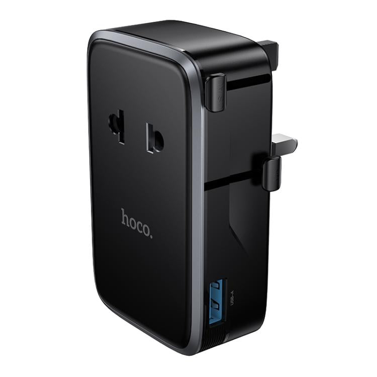 hoco AC35 Dual Type-C and USB Universal Travel Adapter Worldwide Charger