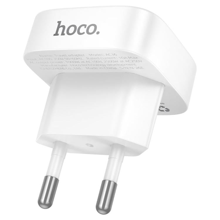 hoco AC36 Mini EU Plug to US Plug Adapter Plug
