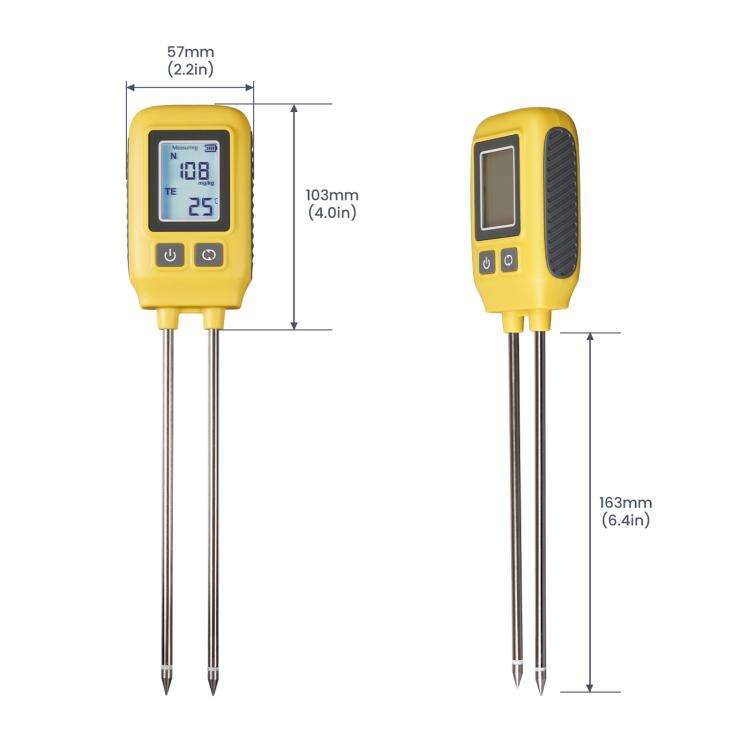 TSS-SGS09-SNPK 4-in-1 Soil Nitrogen Phosphorus Potassium and Temperature Dual-Probe Detector