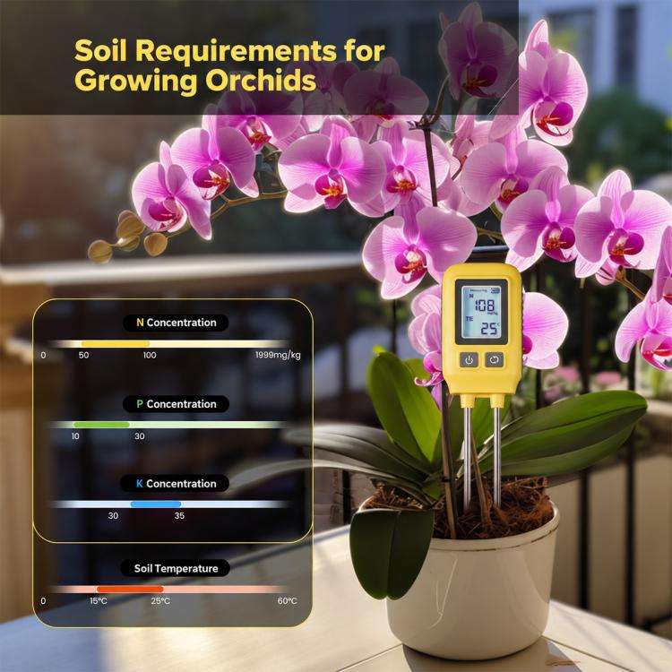 TSS-SGS09-SNPK 4-in-1 Soil Nitrogen Phosphorus Potassium and Temperature Dual-Probe Detector