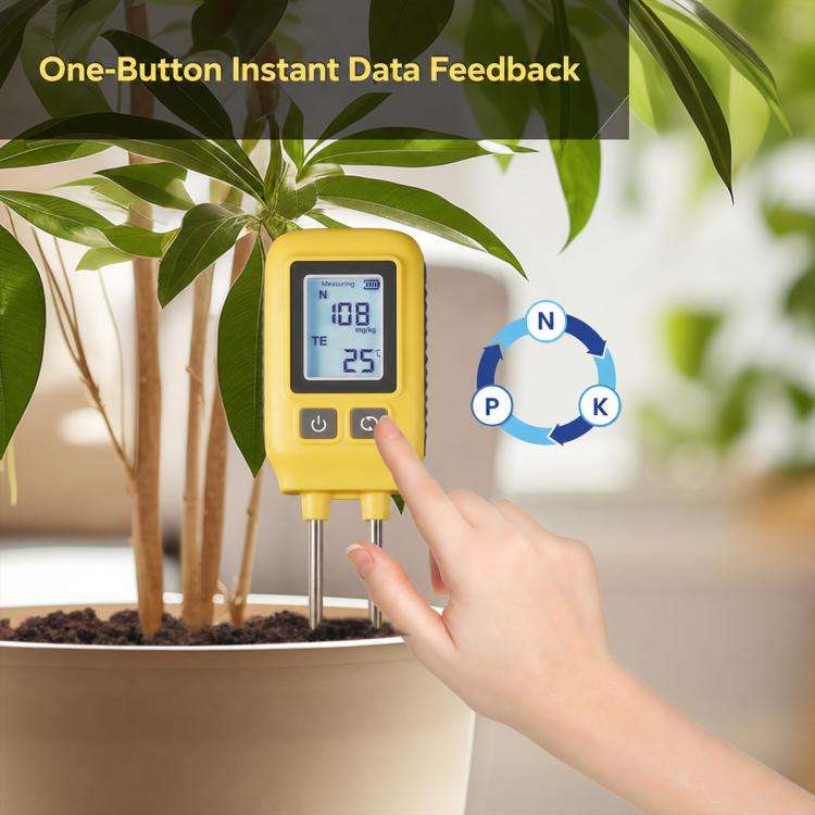 TSS-SGS09-SNPK 4-in-1 Soil Nitrogen Phosphorus Potassium and Temperature Dual-Probe Detector