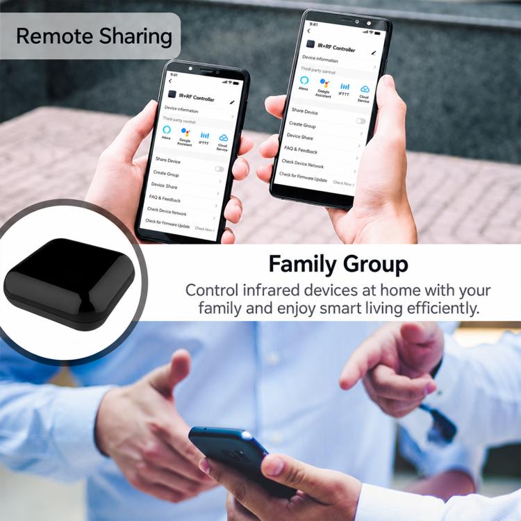 MOES UFO-R2-RF Tuya Smart Home WiFi Smart Remote IR and RF Controller