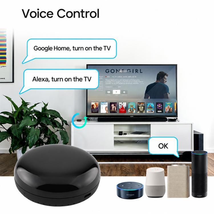 MOES UFO-R6 Round WiFi Smart Infrared Remote Control