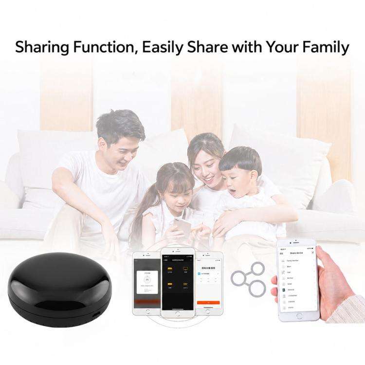 MOES UFO-R6 Round WiFi Smart Infrared Remote Control