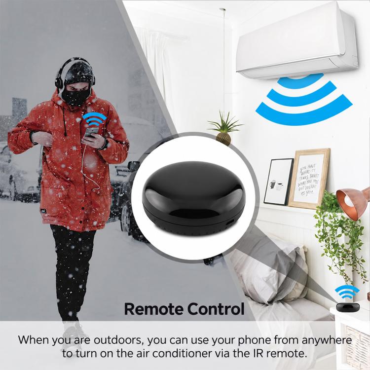 MOES UFO-R6 Round WiFi Smart Infrared Remote Control
