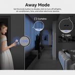 MOES ZT-S02-SR Smart Wireless Remote Control Press Button Scene Switch Compatible with ZigBee Gateway