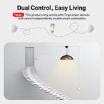 MOES ZT-S02-SR Smart Wireless Remote Control Press Button Scene Switch Compatible with ZigBee Gateway