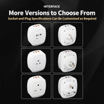 EU Plug 30W USB Fast Charging Multi-port Converter Travel Universal Adapter