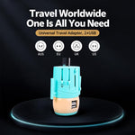 USB Universal Travel Adapter Worldwide Charger