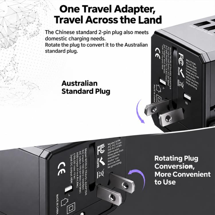 Universal Travel Adapter Socket Worldwide Charger