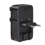 Ultra-thin 25W Fast Charging Universal Travel Adapter Socket Worldwide Charger