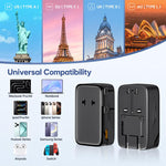 Ultra-thin 25W Fast Charging Universal Travel Adapter Socket Worldwide Charger