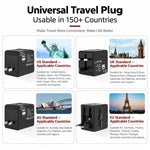 Universal Travel Adapter High power Socket Worldwide Charger, Only Charger, Charger with Storage Bag
